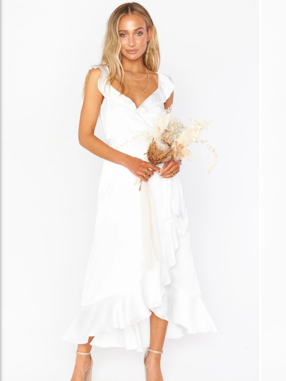 Show Me Your MuMu Samantha Wrap Dress